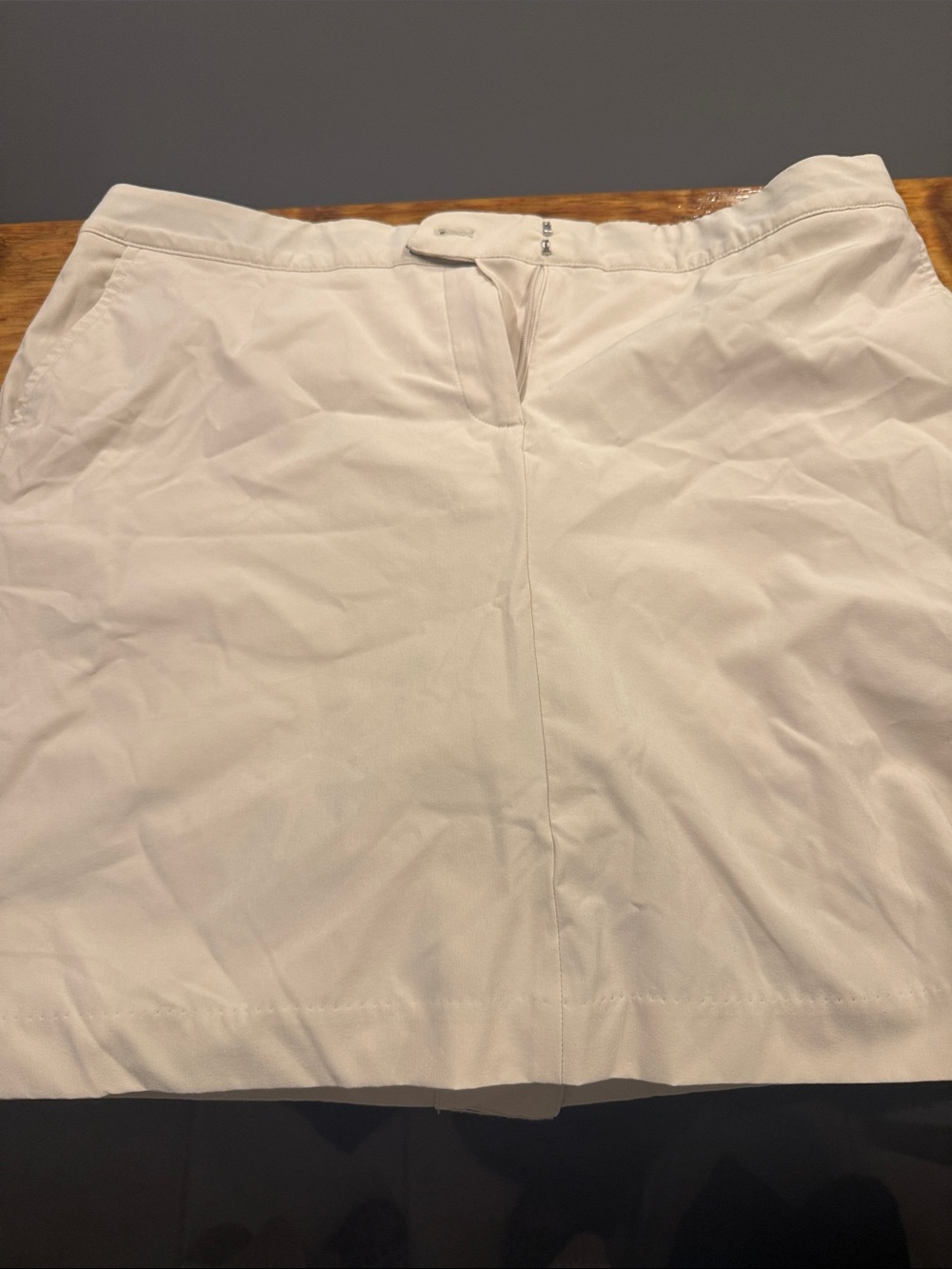 Izod White Mini Skort - Classic Clean Look